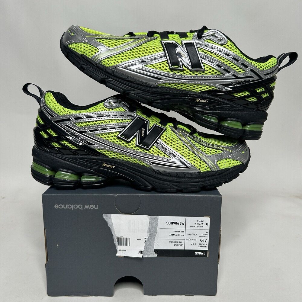 New Balance Shoes 1906R “Volt Black/Neon Green” 2024 - Picture 1 of 6